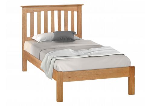 3ft Single Glade real oak,solid,strong,wood bed frame.Wooden bedstead 1